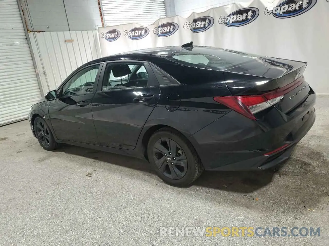 2 fotografías del automóvil dañado KMHLM4AG5MU074528 HYUNDAI ELANTRA 2021