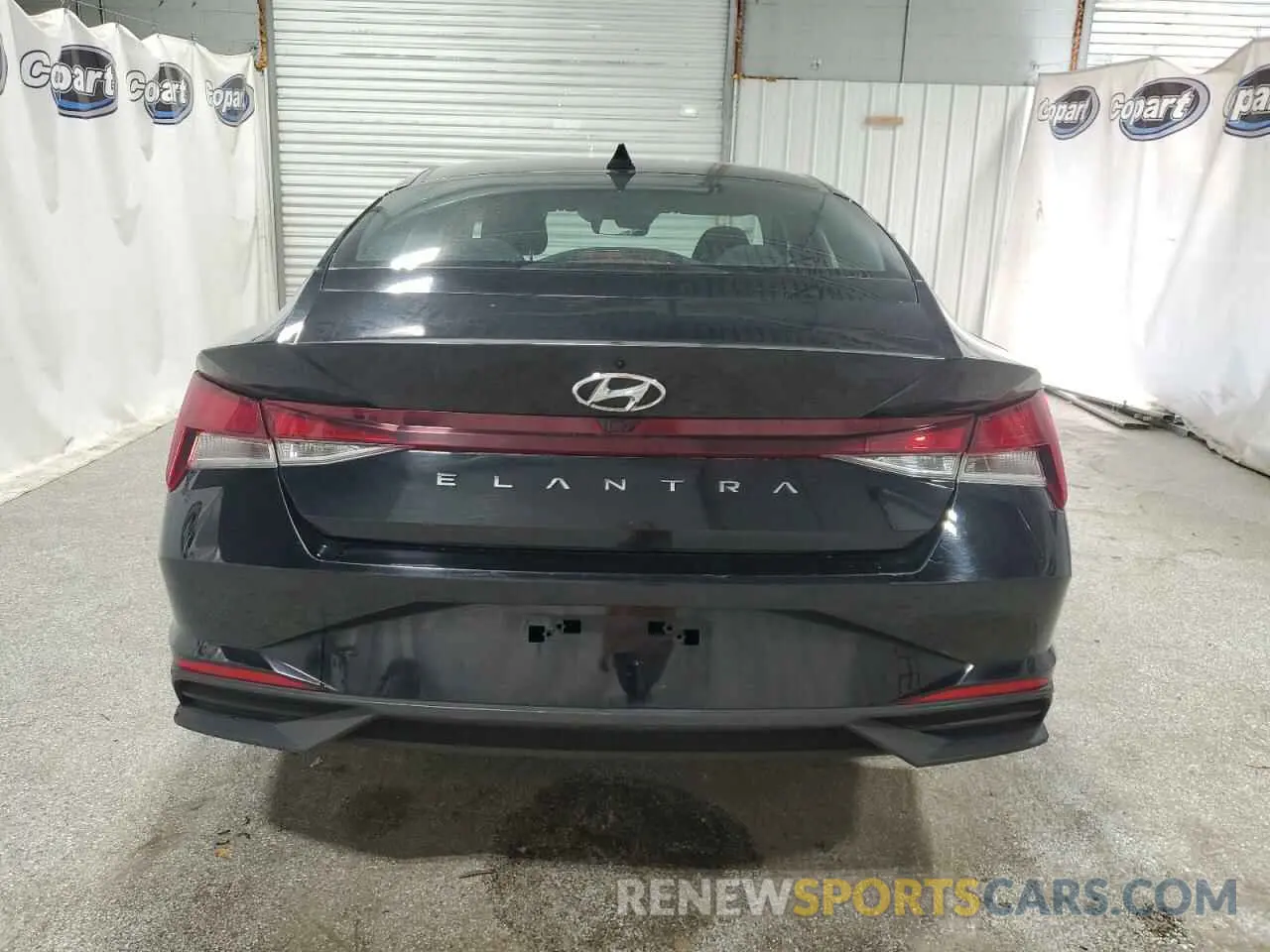 6 fotografías del automóvil dañado KMHLM4AG5MU074528 HYUNDAI ELANTRA 2021