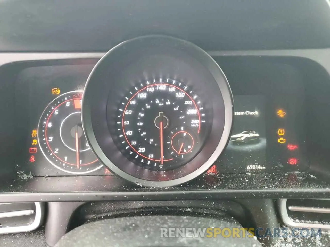 9 fotografías del automóvil dañado KMHLM4AG5MU105020 HYUNDAI ELANTRA 2021
