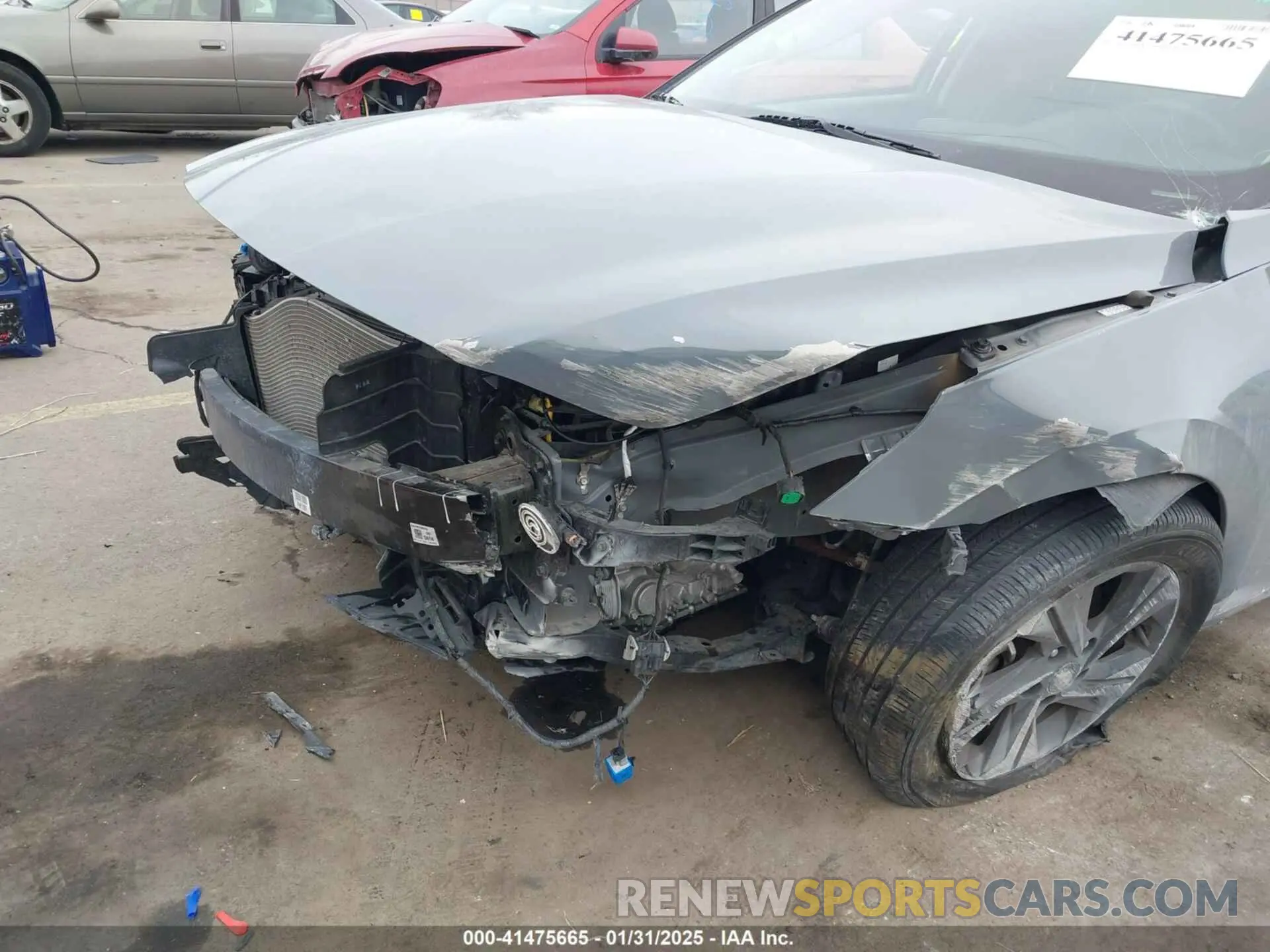 6 fotografías del automóvil dañado KMHLM4AG5MU116681 HYUNDAI ELANTRA 2021
