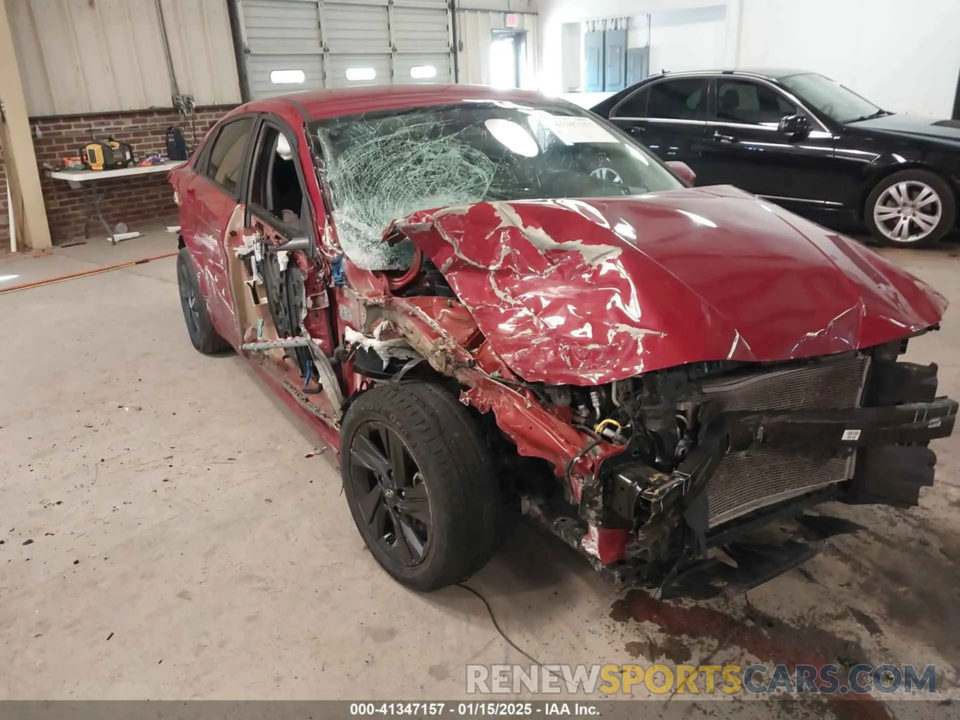 6 fotografías del automóvil dañado KMHLM4AG5MU175634 HYUNDAI ELANTRA 2021