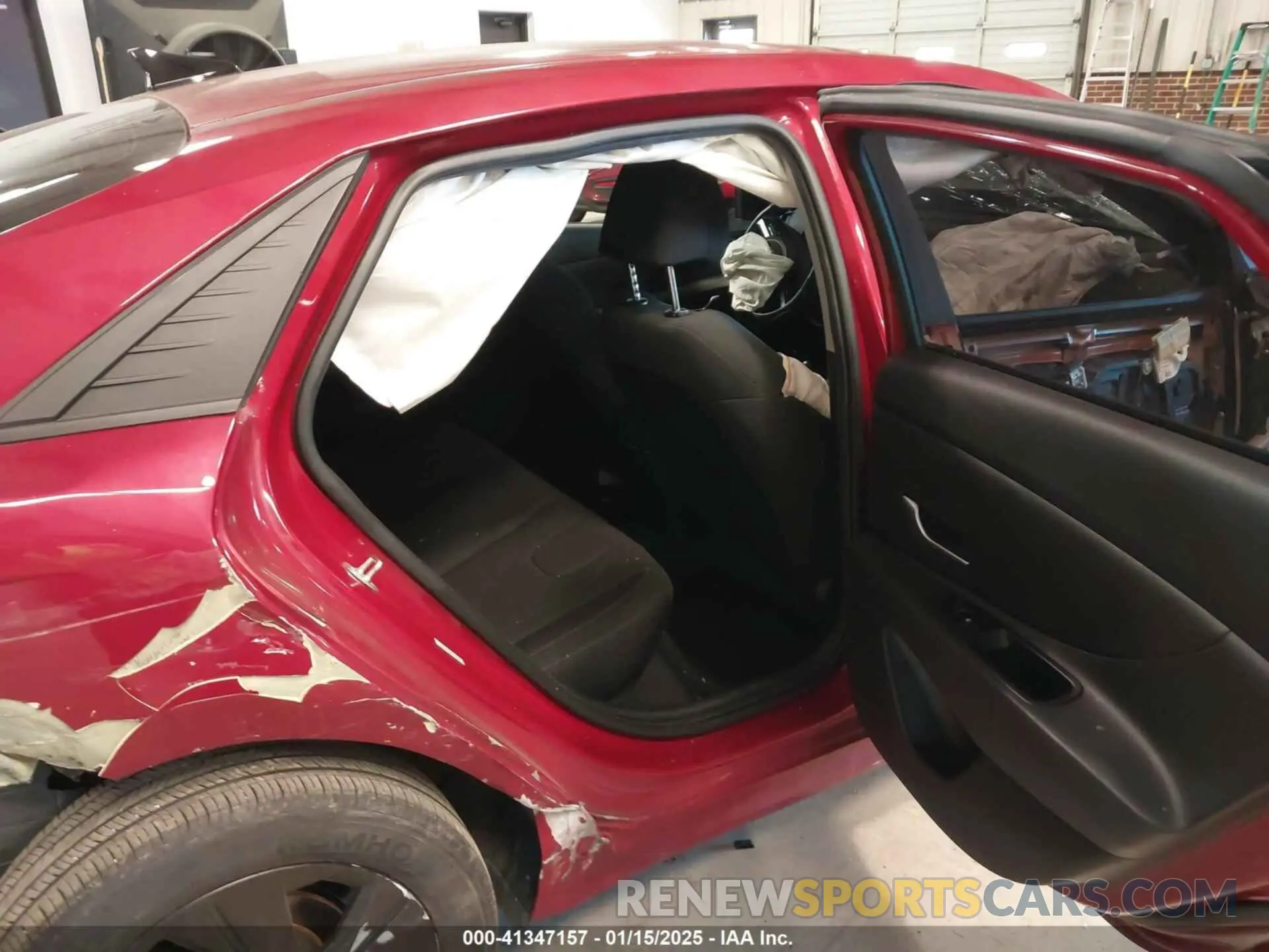 8 fotografías del automóvil dañado KMHLM4AG5MU175634 HYUNDAI ELANTRA 2021