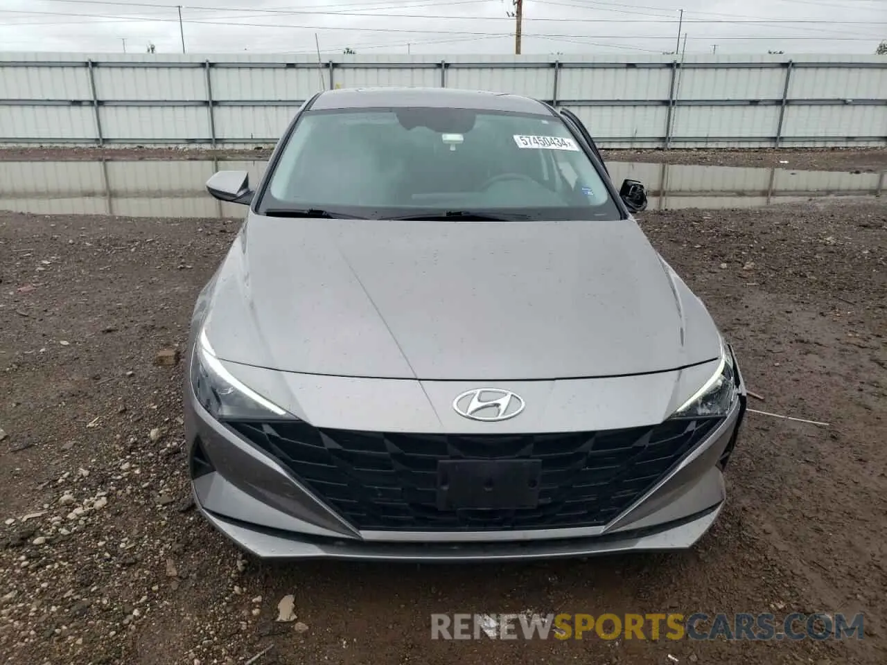 5 fotografías del automóvil dañado KMHLM4AG6MU070956 HYUNDAI ELANTRA 2021