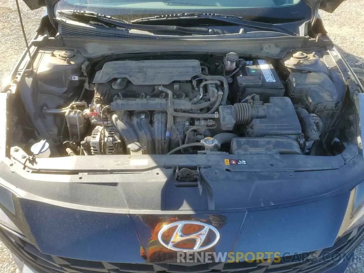 13 fotografías del automóvil dañado KMHLM4AG6MU198968 HYUNDAI ELANTRA 2021