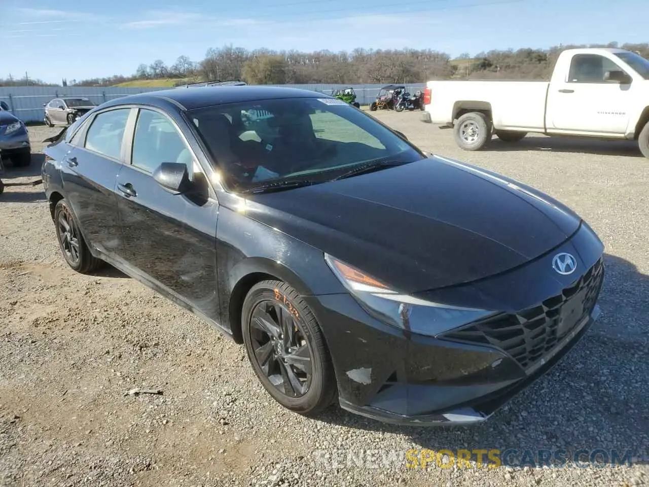 4 fotografías del automóvil dañado KMHLM4AG6MU198968 HYUNDAI ELANTRA 2021
