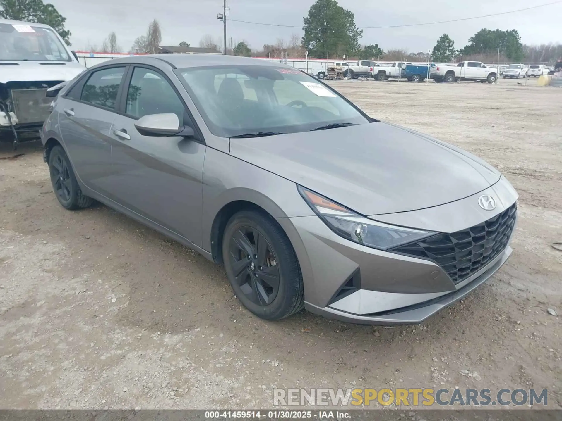 1 fotografías del automóvil dañado KMHLM4AG7MU104838 HYUNDAI ELANTRA 2021