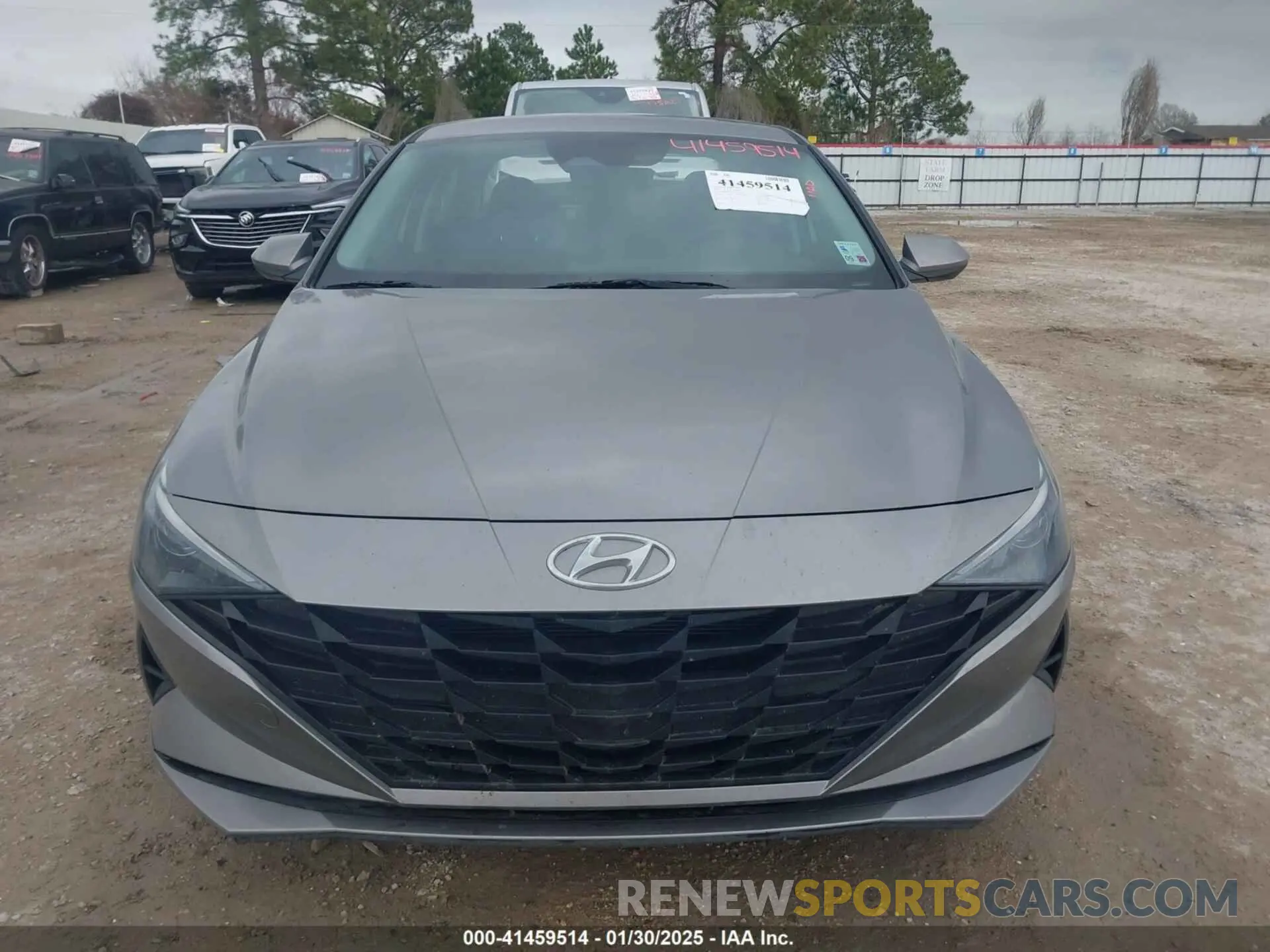 13 fotografías del automóvil dañado KMHLM4AG7MU104838 HYUNDAI ELANTRA 2021