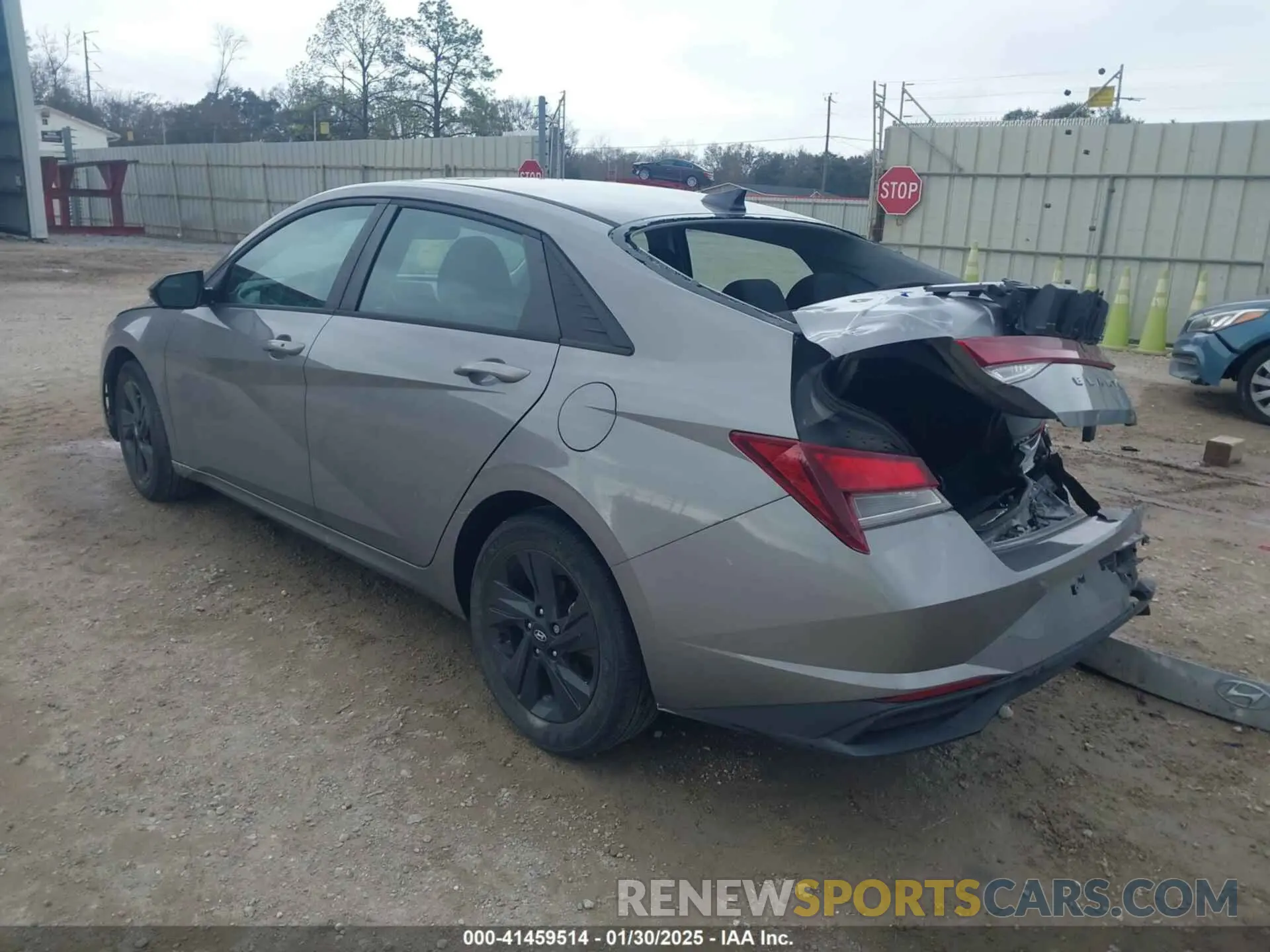 3 fotografías del automóvil dañado KMHLM4AG7MU104838 HYUNDAI ELANTRA 2021