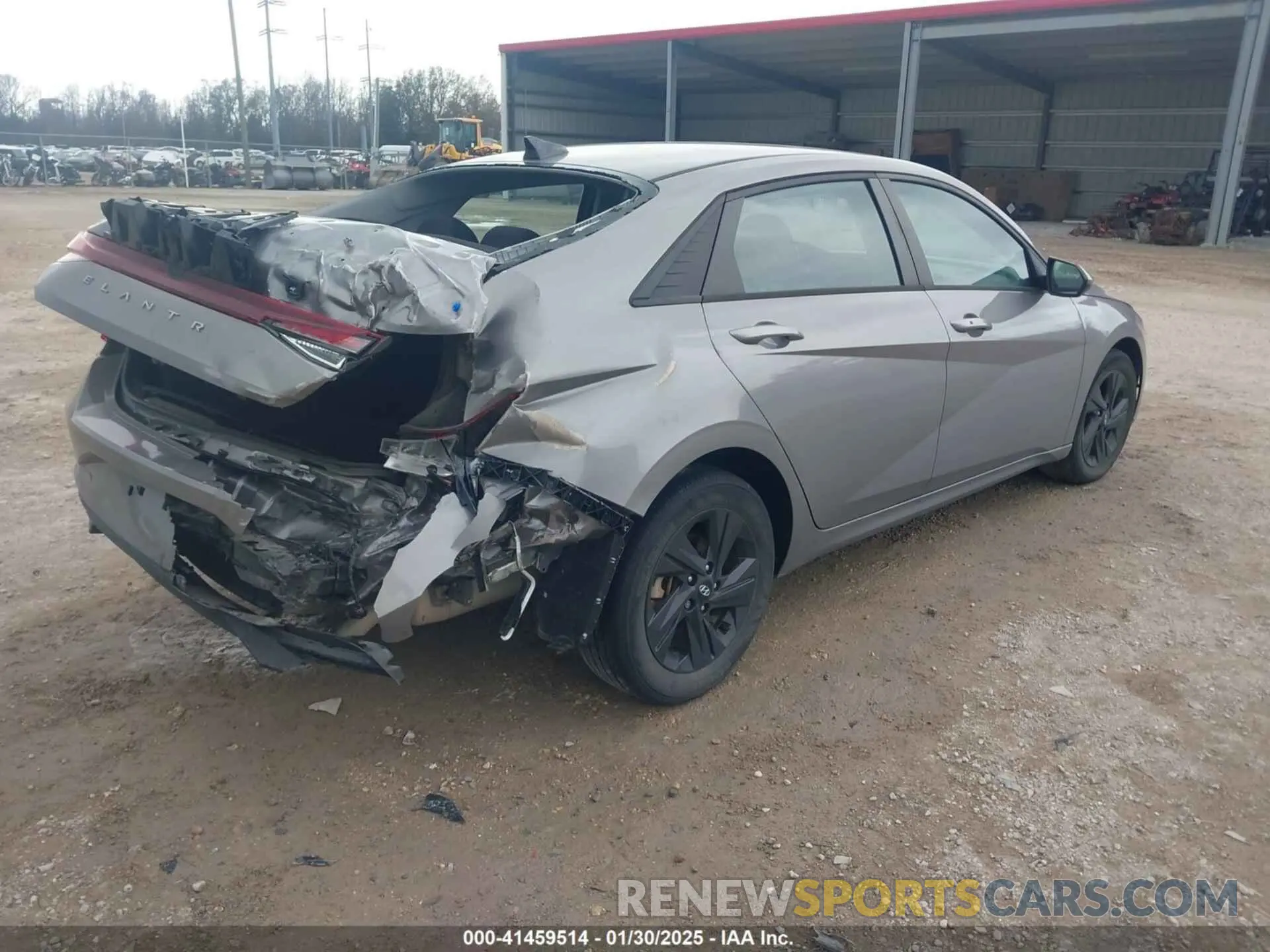 4 fotografías del automóvil dañado KMHLM4AG7MU104838 HYUNDAI ELANTRA 2021