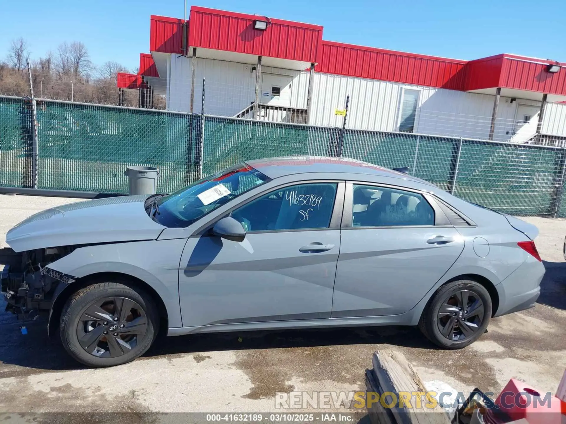 15 fotografías del automóvil dañado KMHLM4AG7MU105570 HYUNDAI ELANTRA 2021