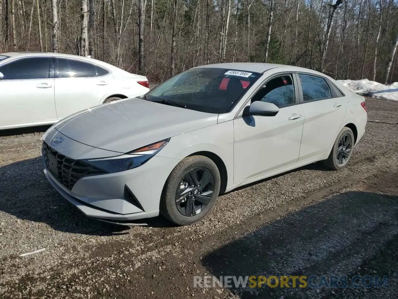 1 fotografías del automóvil dañado KMHLM4AG8MU151795 HYUNDAI ELANTRA 2021