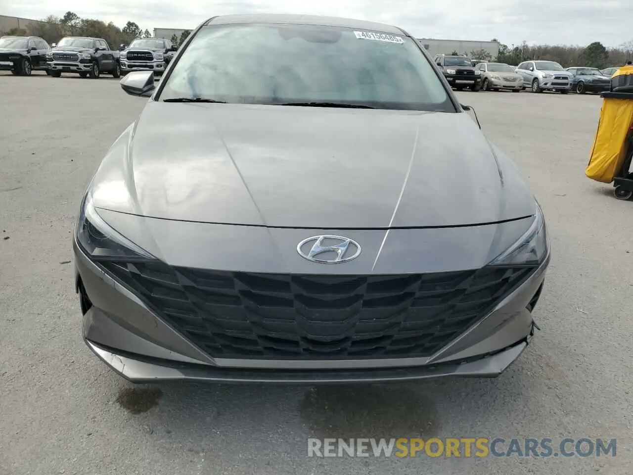 5 fotografías del automóvil dañado KMHLM4AG8MU175482 HYUNDAI ELANTRA 2021