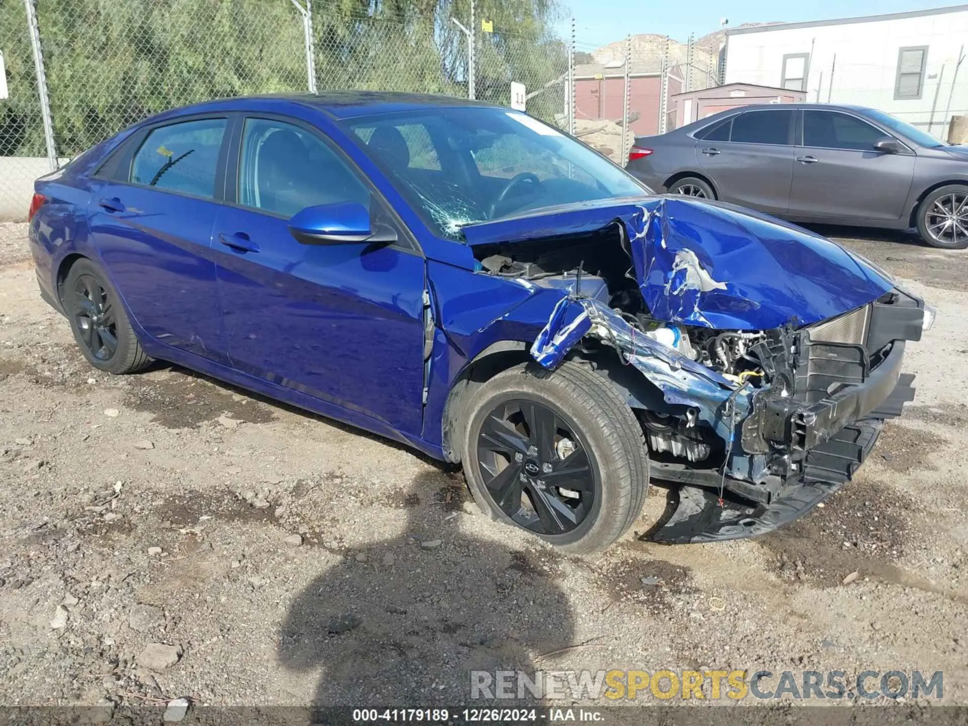 1 fotografías del automóvil dañado KMHLM4AG8MU209596 HYUNDAI ELANTRA 2021