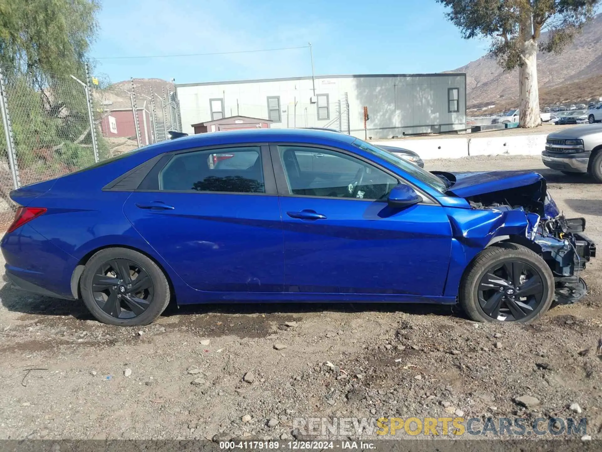 13 fotografías del automóvil dañado KMHLM4AG8MU209596 HYUNDAI ELANTRA 2021