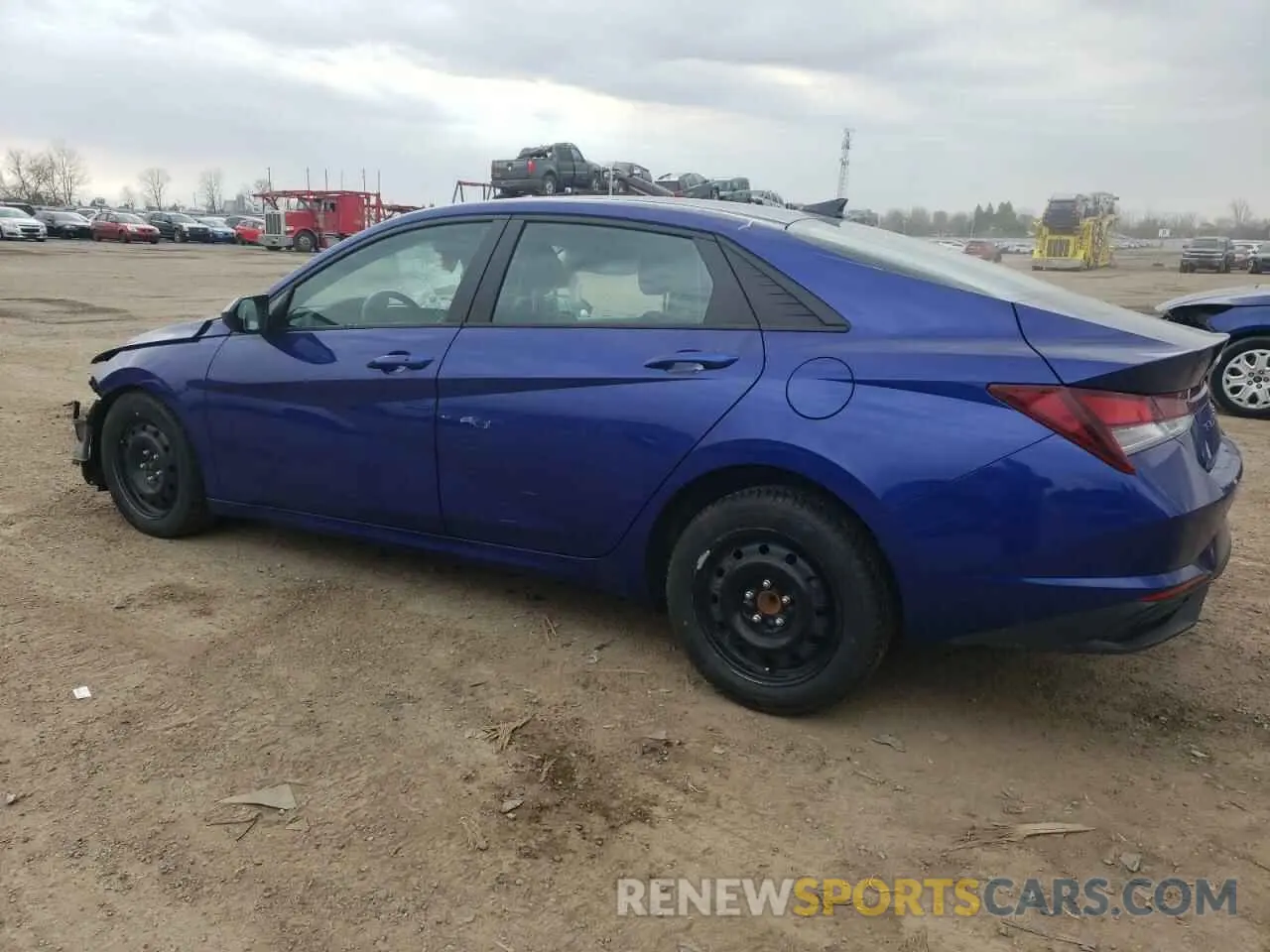 2 fotografías del automóvil dañado KMHLM4AG9MU171764 HYUNDAI ELANTRA 2021