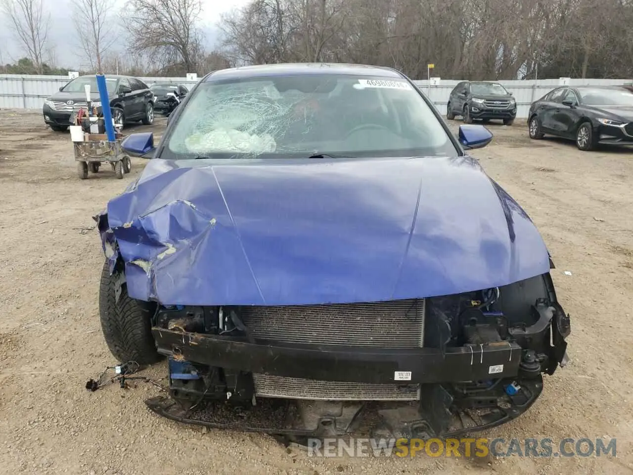 5 fotografías del automóvil dañado KMHLM4AG9MU171764 HYUNDAI ELANTRA 2021