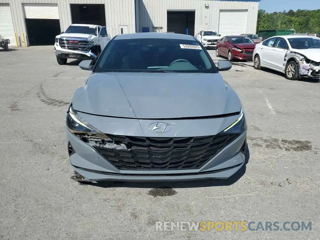 5 fotografías del automóvil dañado KMHLM4AG9MU191836 HYUNDAI ELANTRA 2021