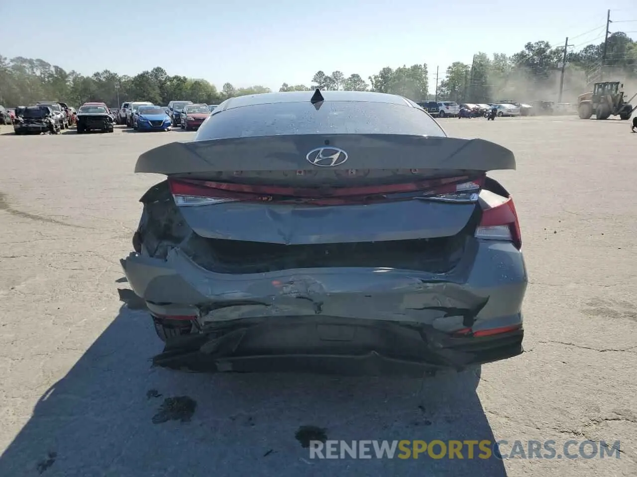 6 fotografías del automóvil dañado KMHLM4AG9MU191836 HYUNDAI ELANTRA 2021