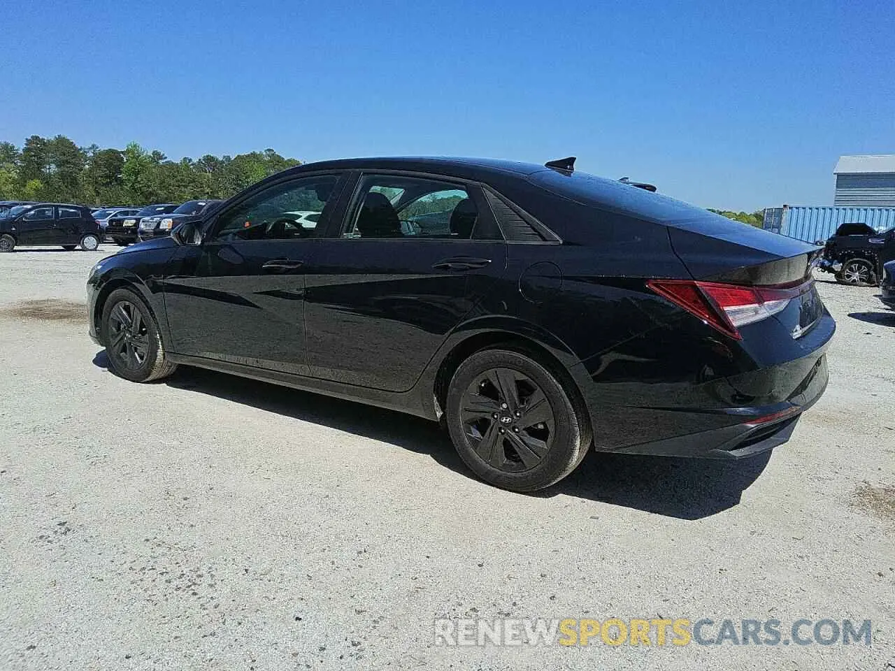 2 fotografías del automóvil dañado KMHLM4AGXMU121570 HYUNDAI ELANTRA 2021