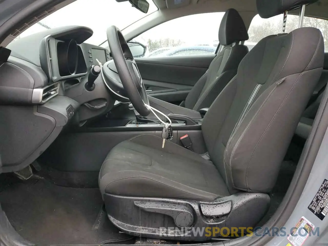 7 fotografías del automóvil dañado KMHLM4AGXMU123089 HYUNDAI ELANTRA 2021