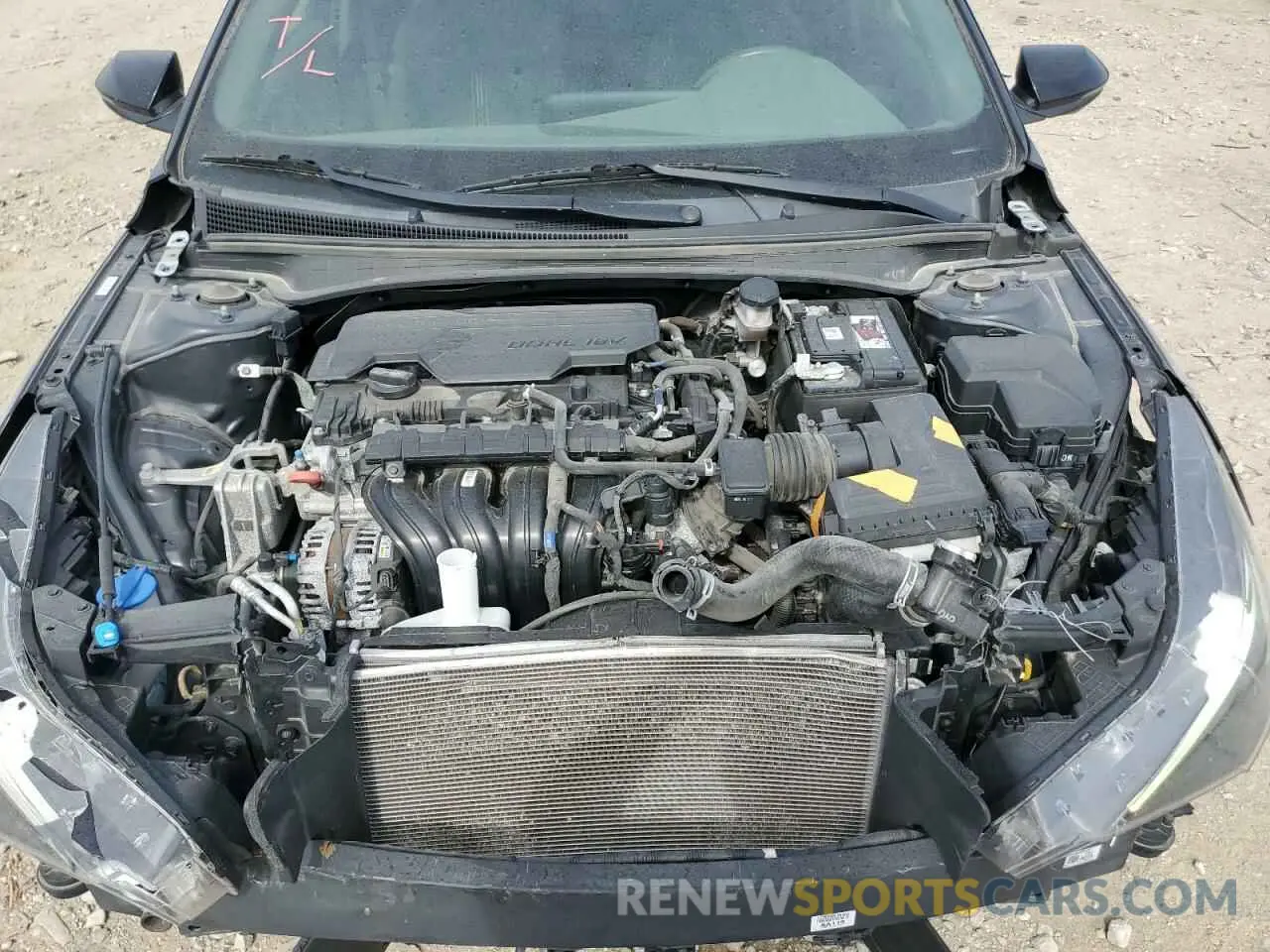 11 fotografías del automóvil dañado KMHLN4AG2MU140014 HYUNDAI ELANTRA 2021