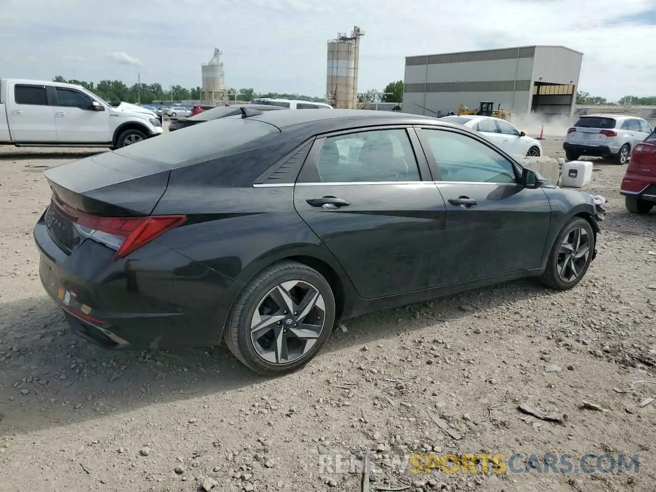 3 fotografías del automóvil dañado KMHLN4AG2MU140014 HYUNDAI ELANTRA 2021