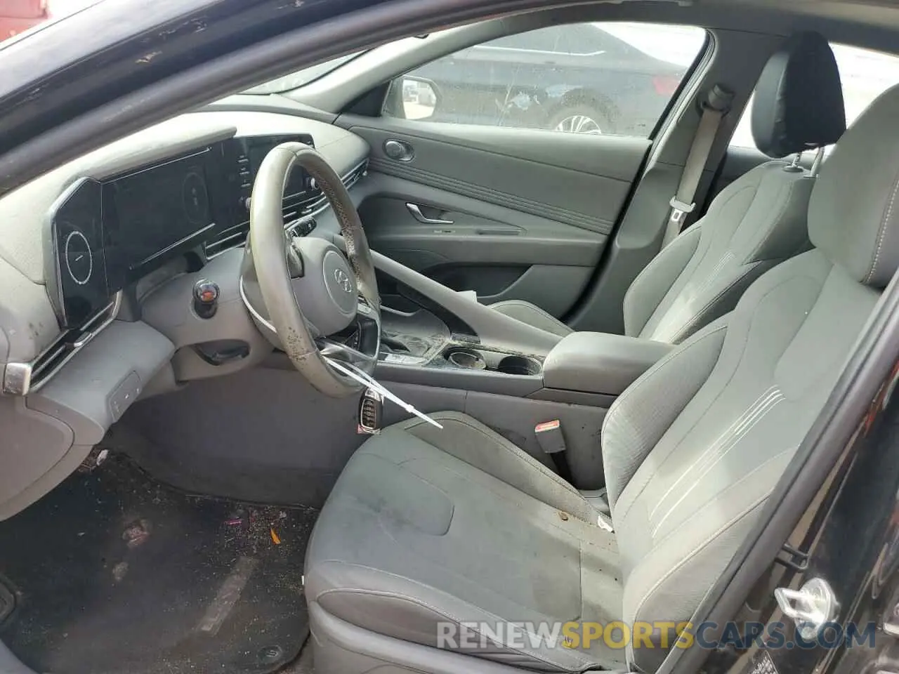 7 fotografías del automóvil dañado KMHLN4AG2MU140014 HYUNDAI ELANTRA 2021