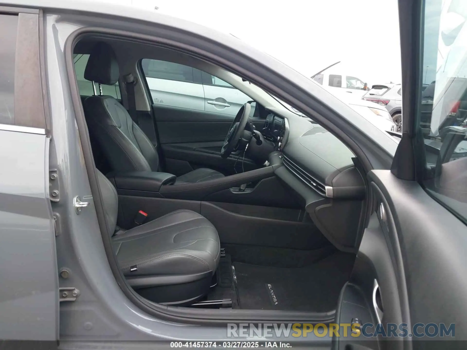 5 fotografías del automóvil dañado KMHLN4AG6MU090007 HYUNDAI ELANTRA 2021