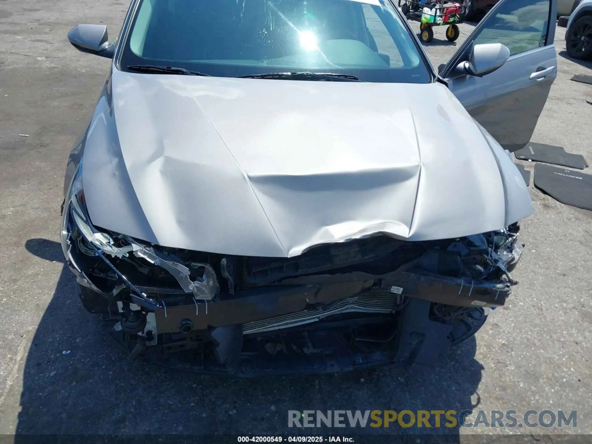 6 fotografías del automóvil dañado KMHLN4AG7MU075578 HYUNDAI ELANTRA 2021