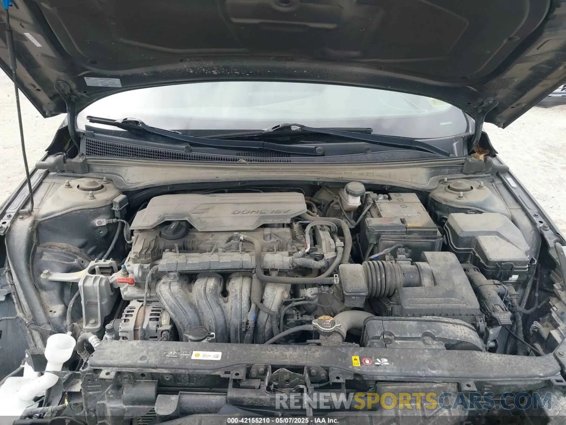 10 fotografías del automóvil dañado KMHLN4AG7MU101399 HYUNDAI ELANTRA 2021