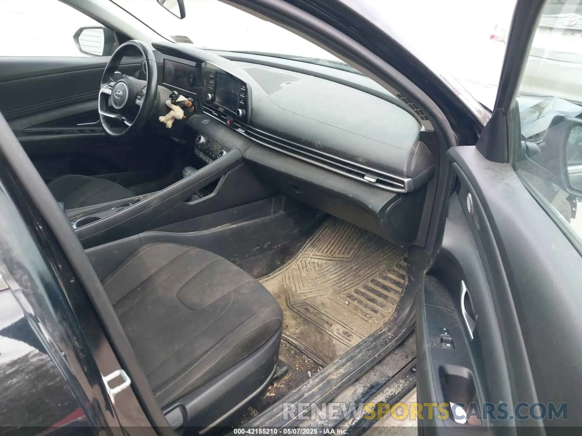 5 fotografías del automóvil dañado KMHLN4AG7MU101399 HYUNDAI ELANTRA 2021