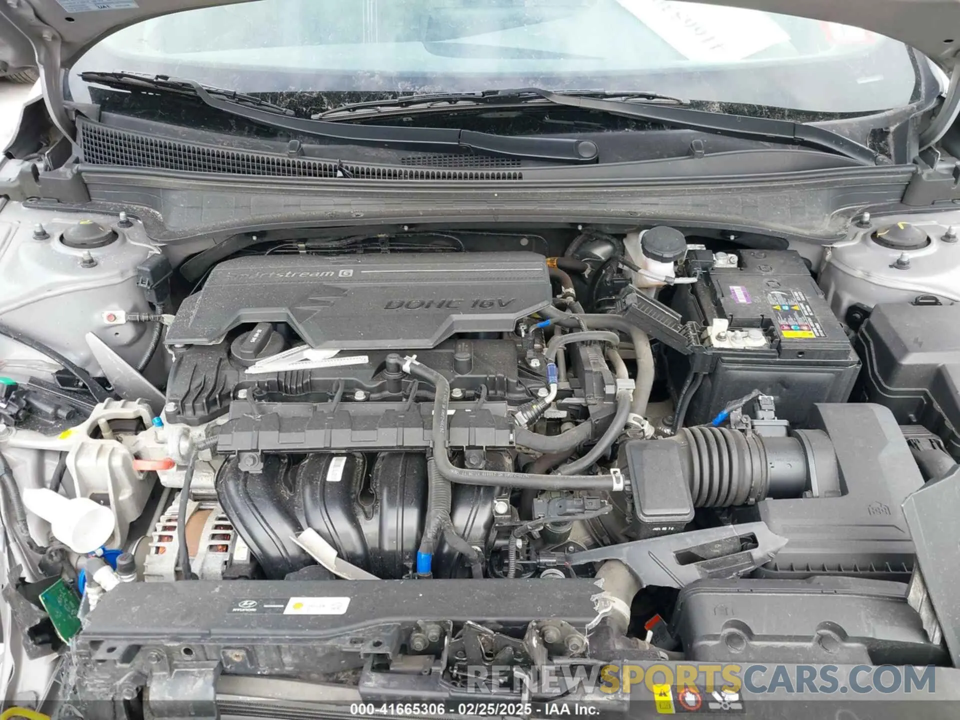 10 fotografías del automóvil dañado KMHLN4AG8MU158212 HYUNDAI ELANTRA 2021