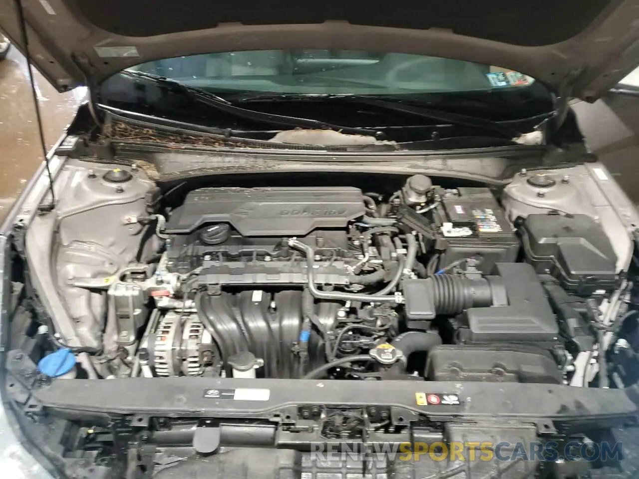 11 fotografías del automóvil dañado KMHLN4AG9MU075002 HYUNDAI ELANTRA 2021