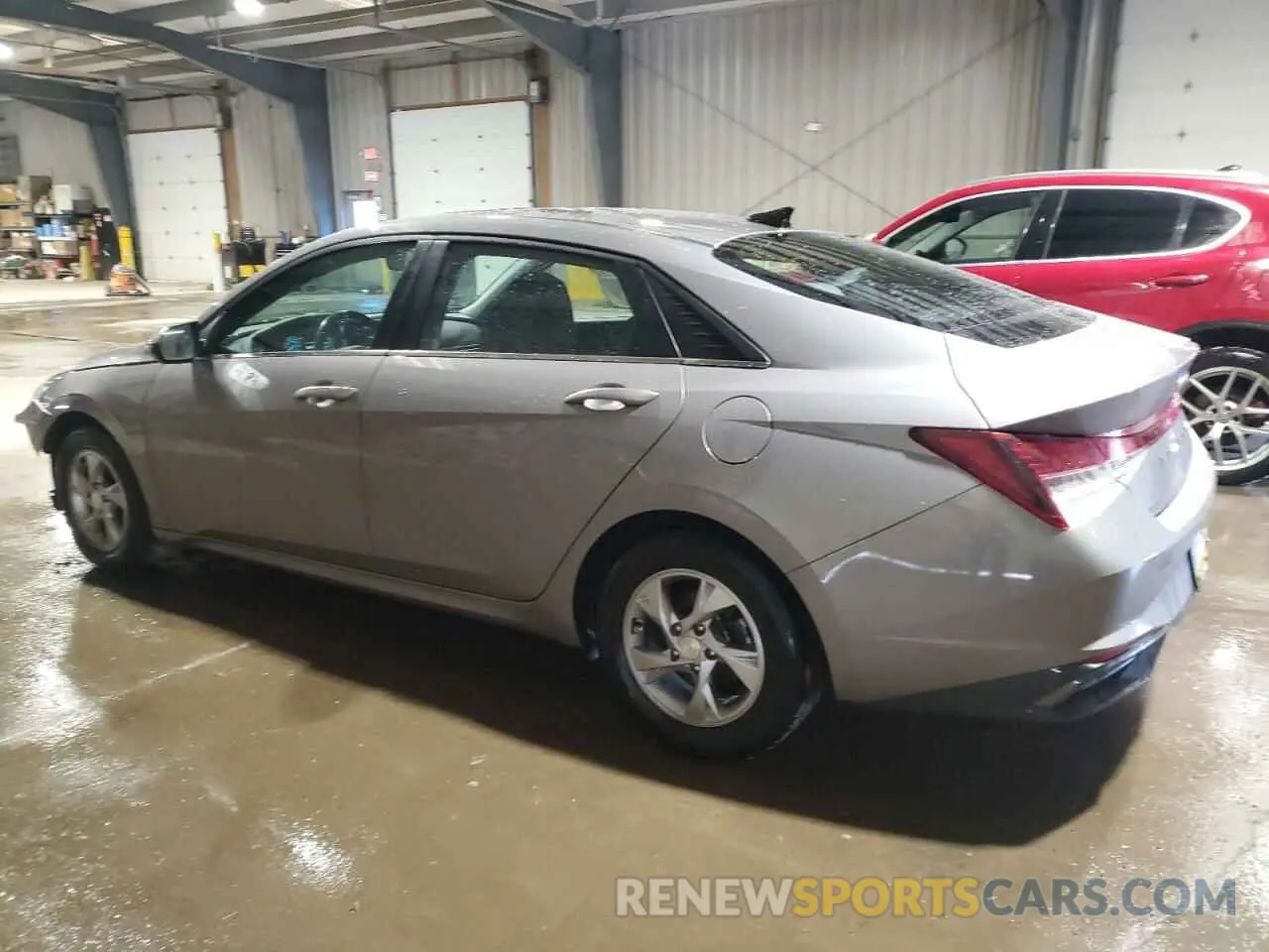 2 fotografías del automóvil dañado KMHLN4AG9MU075002 HYUNDAI ELANTRA 2021