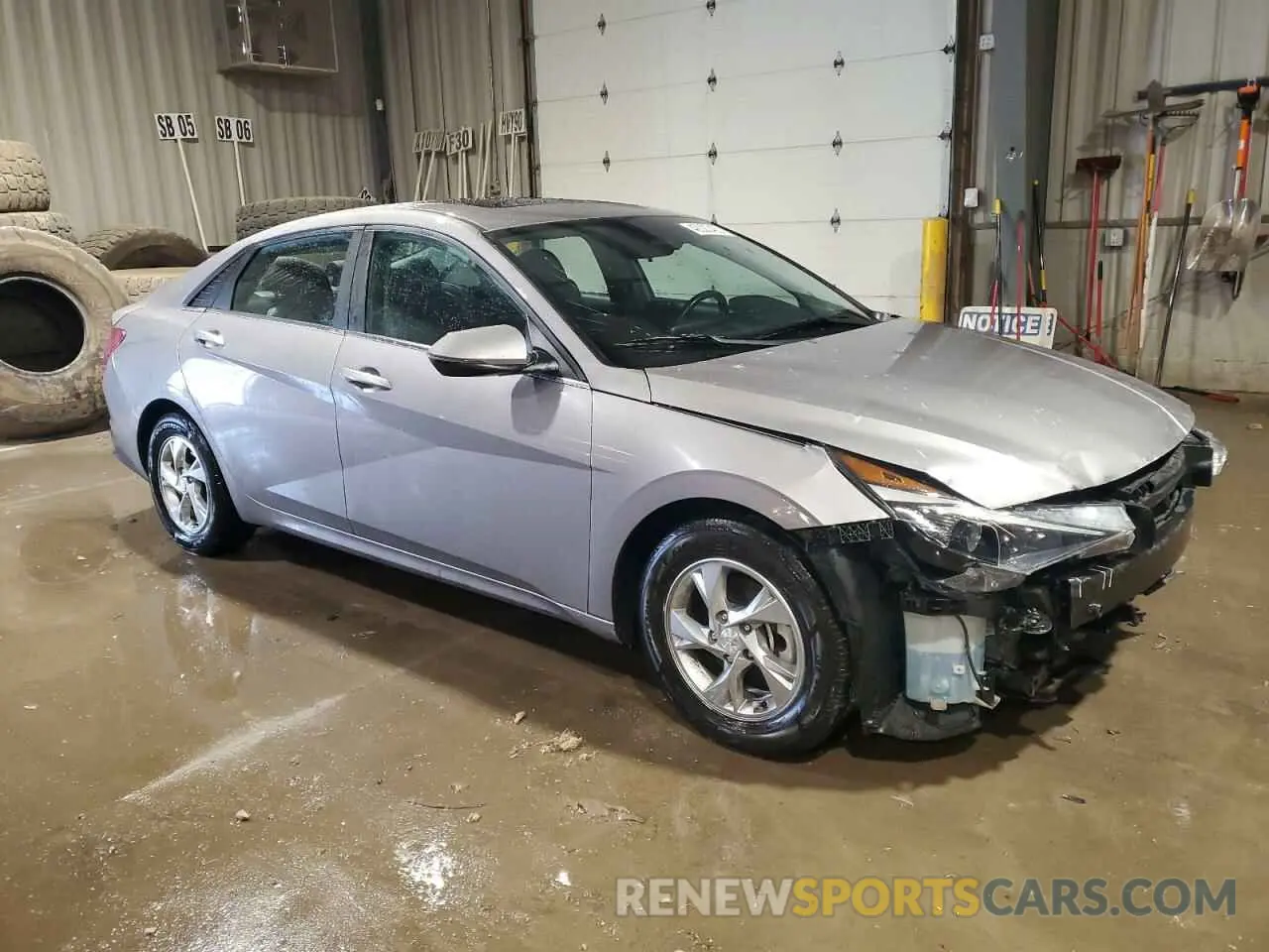 4 fotografías del automóvil dañado KMHLN4AG9MU075002 HYUNDAI ELANTRA 2021