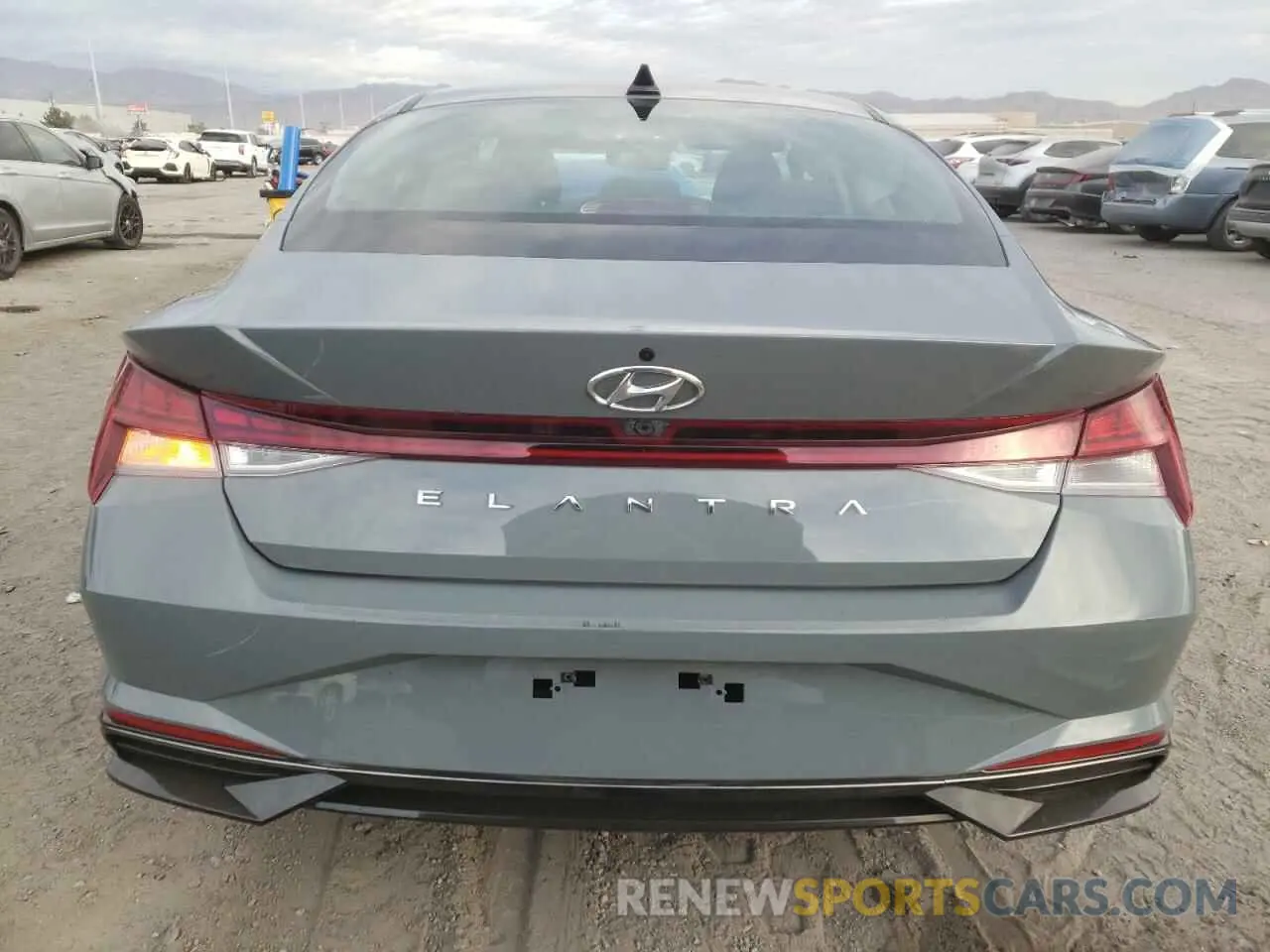 6 fotografías del automóvil dañado KMHLN4AGXMU198128 HYUNDAI ELANTRA 2021