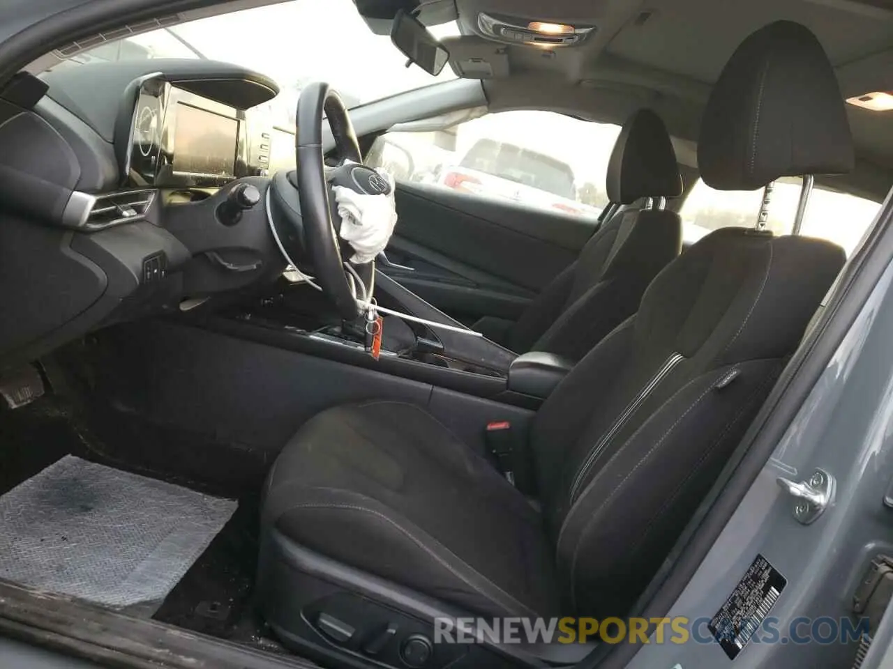 7 fotografías del automóvil dañado KMHLN4AGXMU198128 HYUNDAI ELANTRA 2021