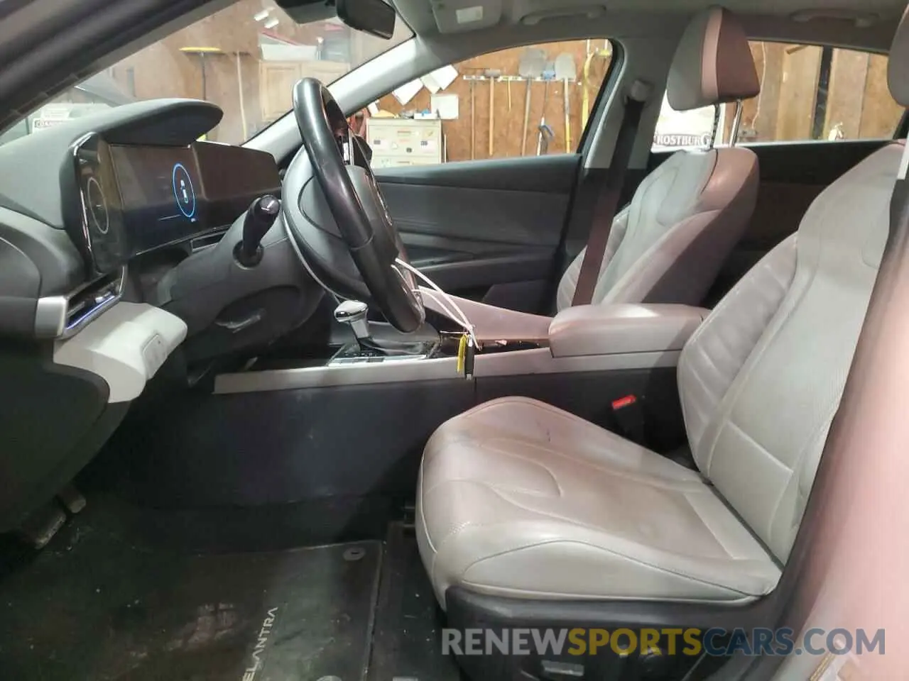 7 fotografías del automóvil dañado KMHLN4AJ5MU011776 HYUNDAI ELANTRA 2021