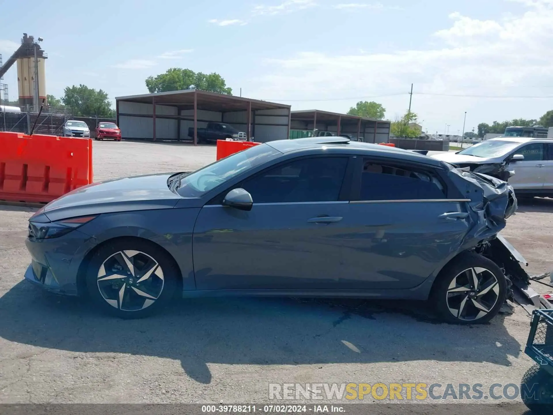 15 fotografías del automóvil dañado KMHLP4AG0MU171580 HYUNDAI ELANTRA 2021