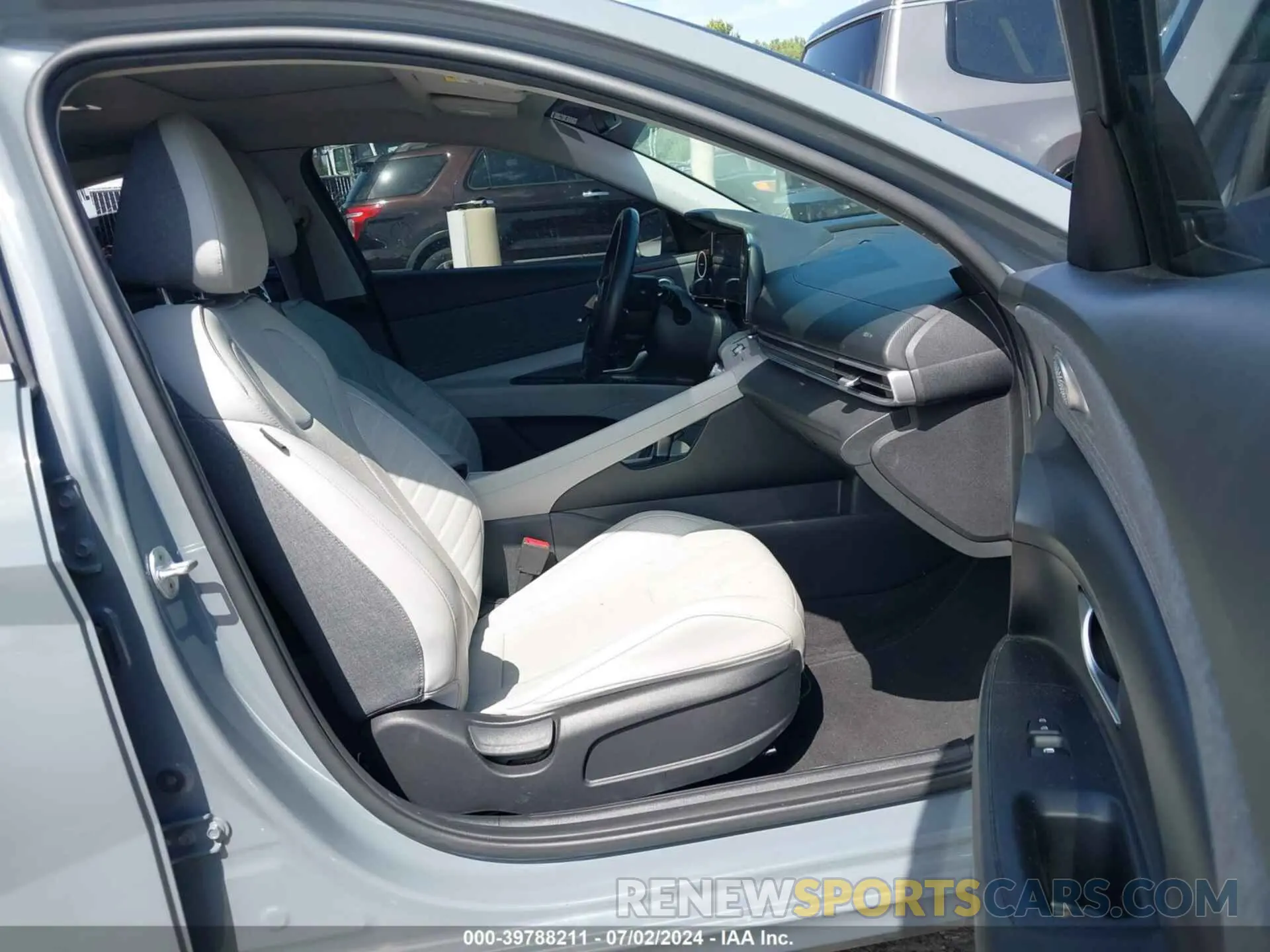5 fotografías del automóvil dañado KMHLP4AG0MU171580 HYUNDAI ELANTRA 2021