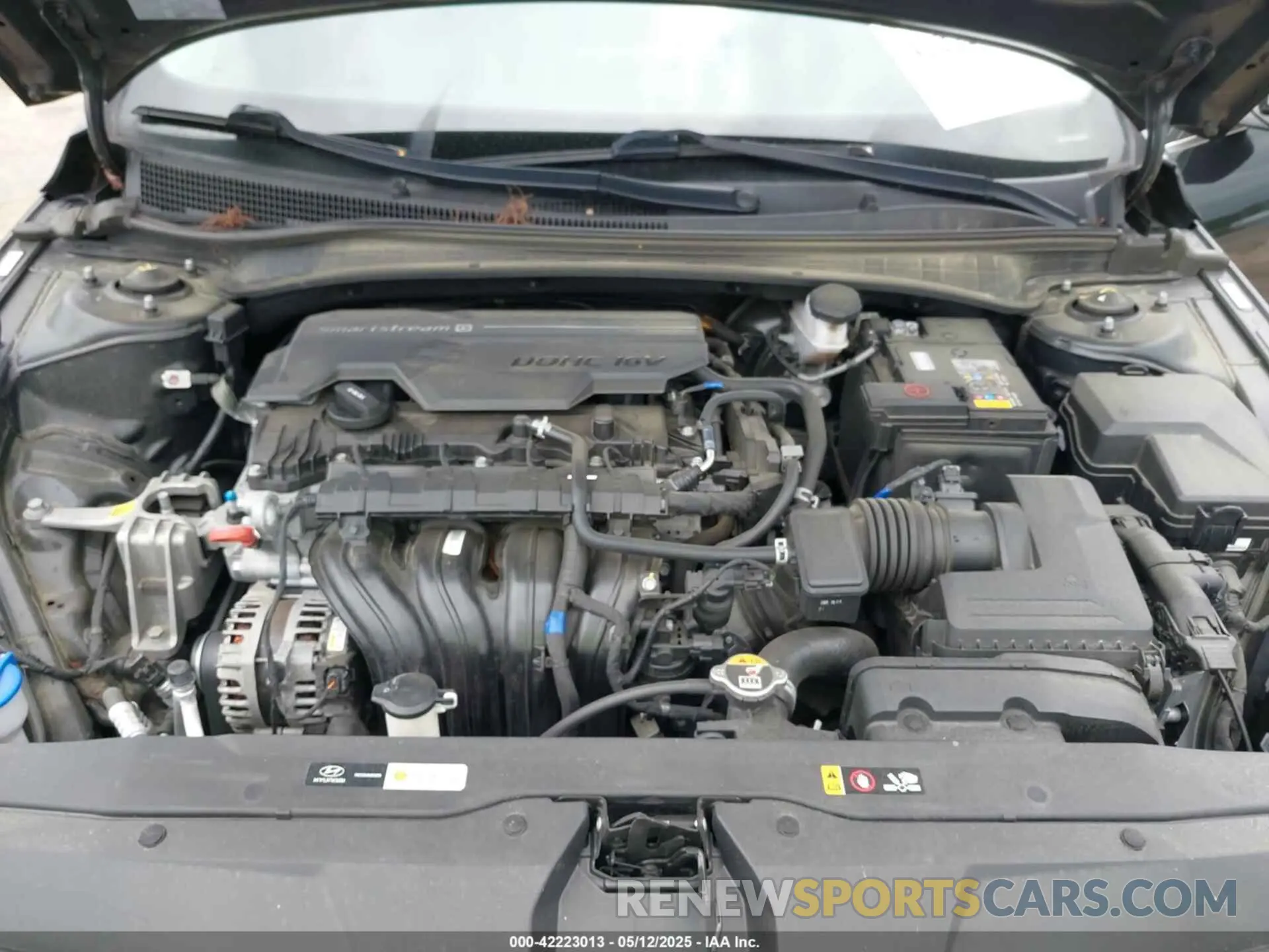 10 fotografías del automóvil dañado KMHLP4AG2MU072291 HYUNDAI ELANTRA 2021