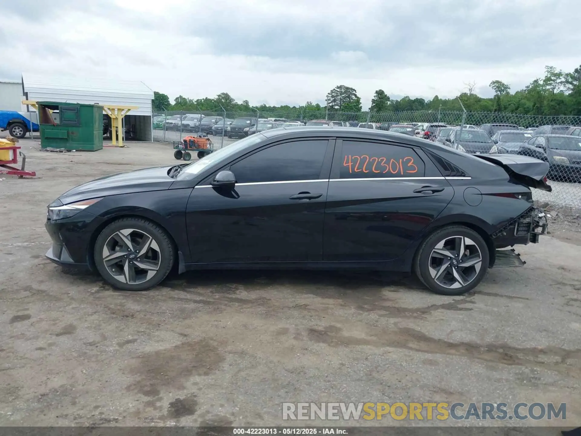 15 fotografías del automóvil dañado KMHLP4AG2MU072291 HYUNDAI ELANTRA 2021