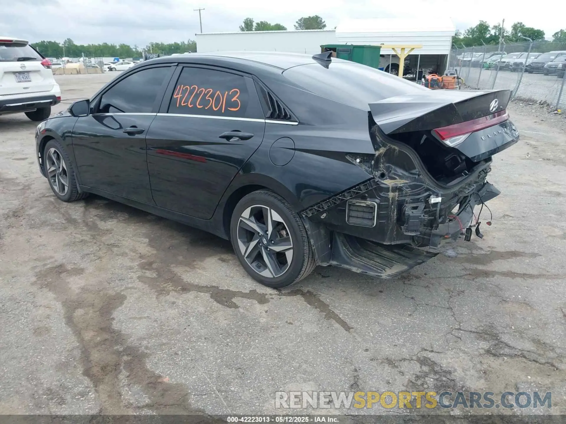 3 fotografías del automóvil dañado KMHLP4AG2MU072291 HYUNDAI ELANTRA 2021