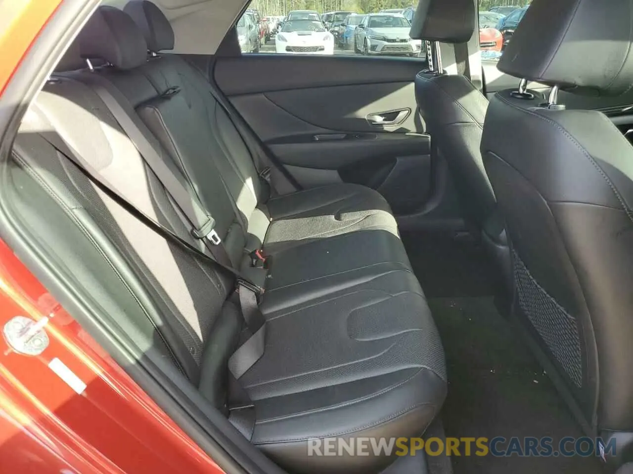 10 fotografías del automóvil dañado KMHLP4AG2MU150603 HYUNDAI ELANTRA 2021