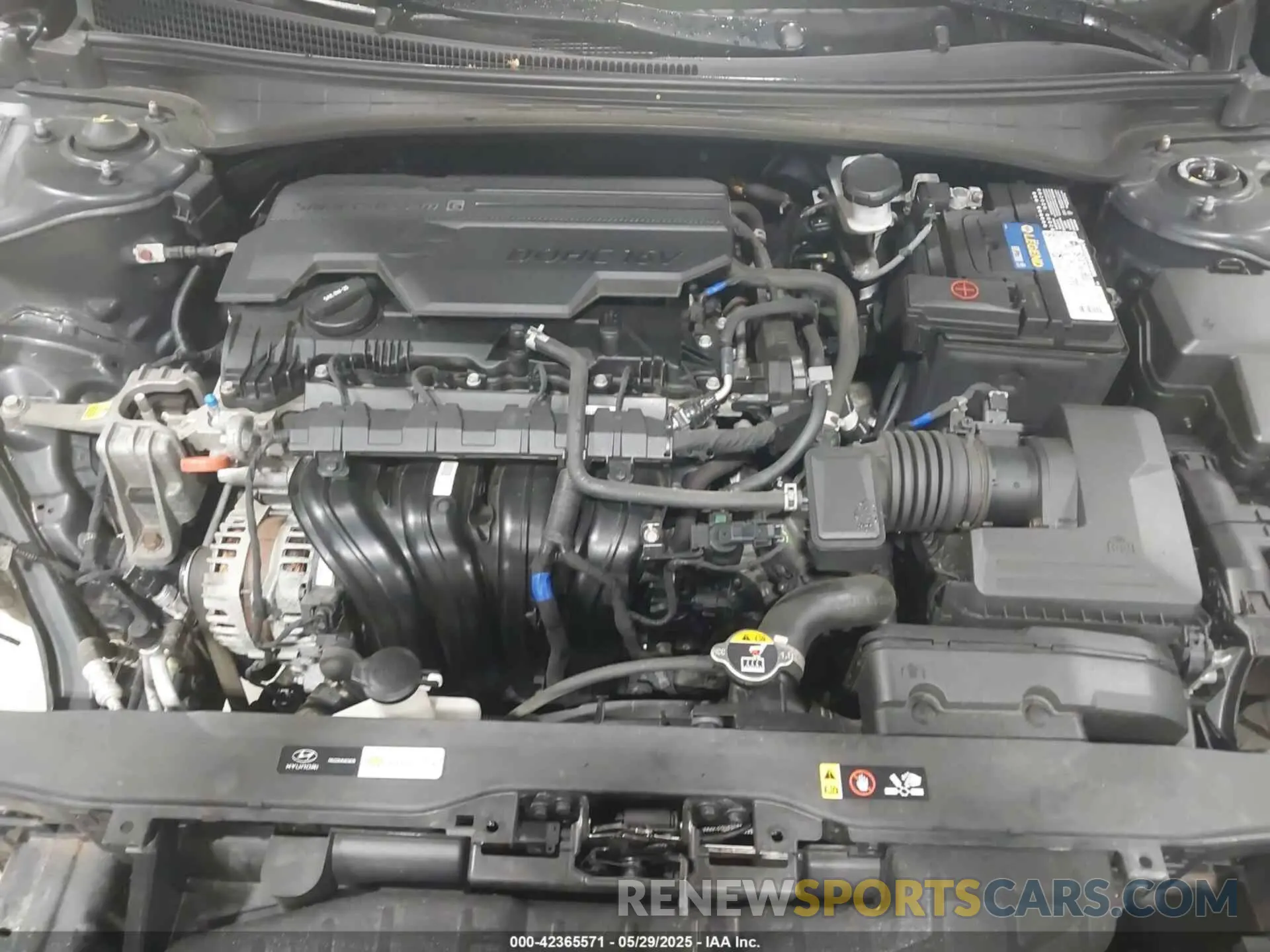 10 fotografías del automóvil dañado KMHLP4AG6MU065070 HYUNDAI ELANTRA 2021