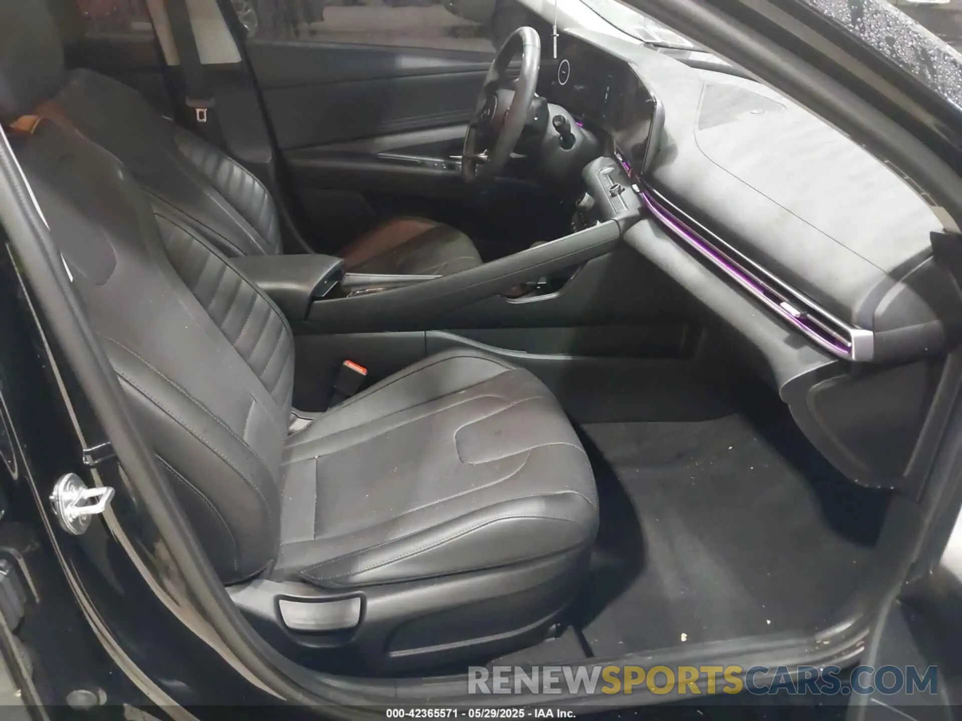 5 fotografías del automóvil dañado KMHLP4AG6MU065070 HYUNDAI ELANTRA 2021