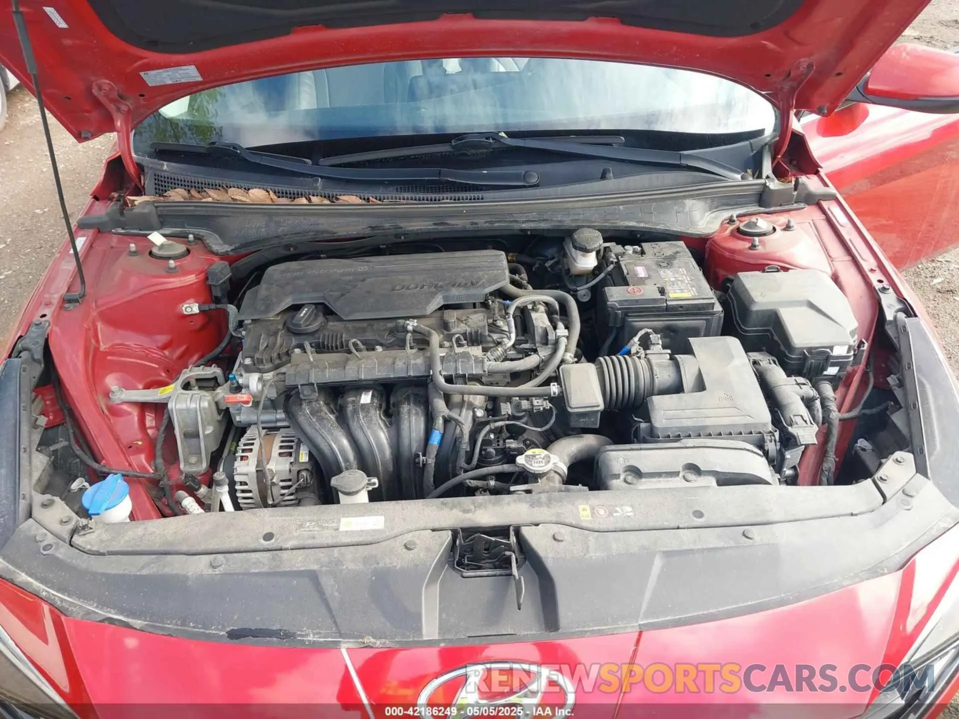 10 fotografías del automóvil dañado KMHLP4AG7MU125079 HYUNDAI ELANTRA 2021