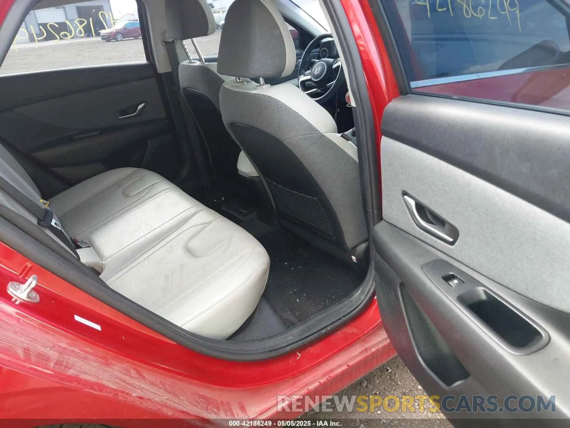 8 fotografías del automóvil dañado KMHLP4AG7MU125079 HYUNDAI ELANTRA 2021