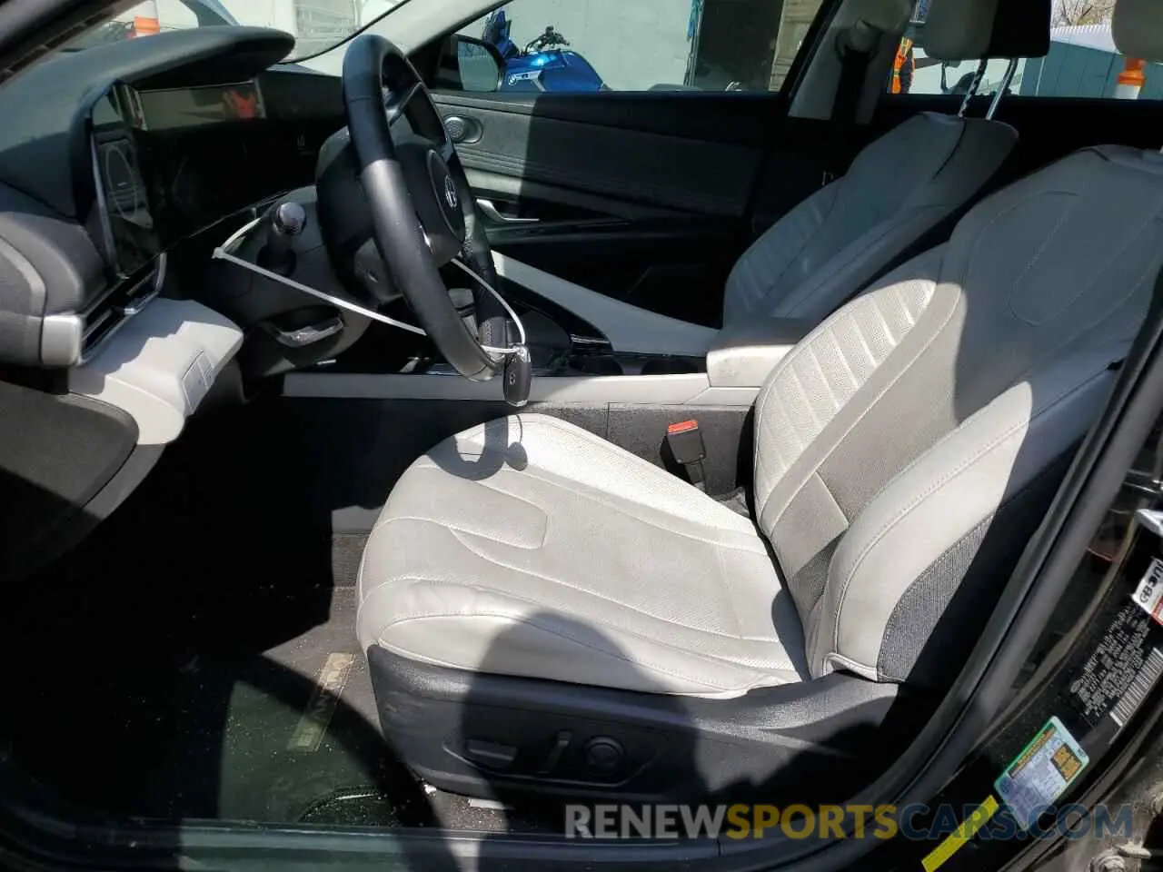 7 fotografías del automóvil dañado KMHLP4AG7MU132839 HYUNDAI ELANTRA 2021