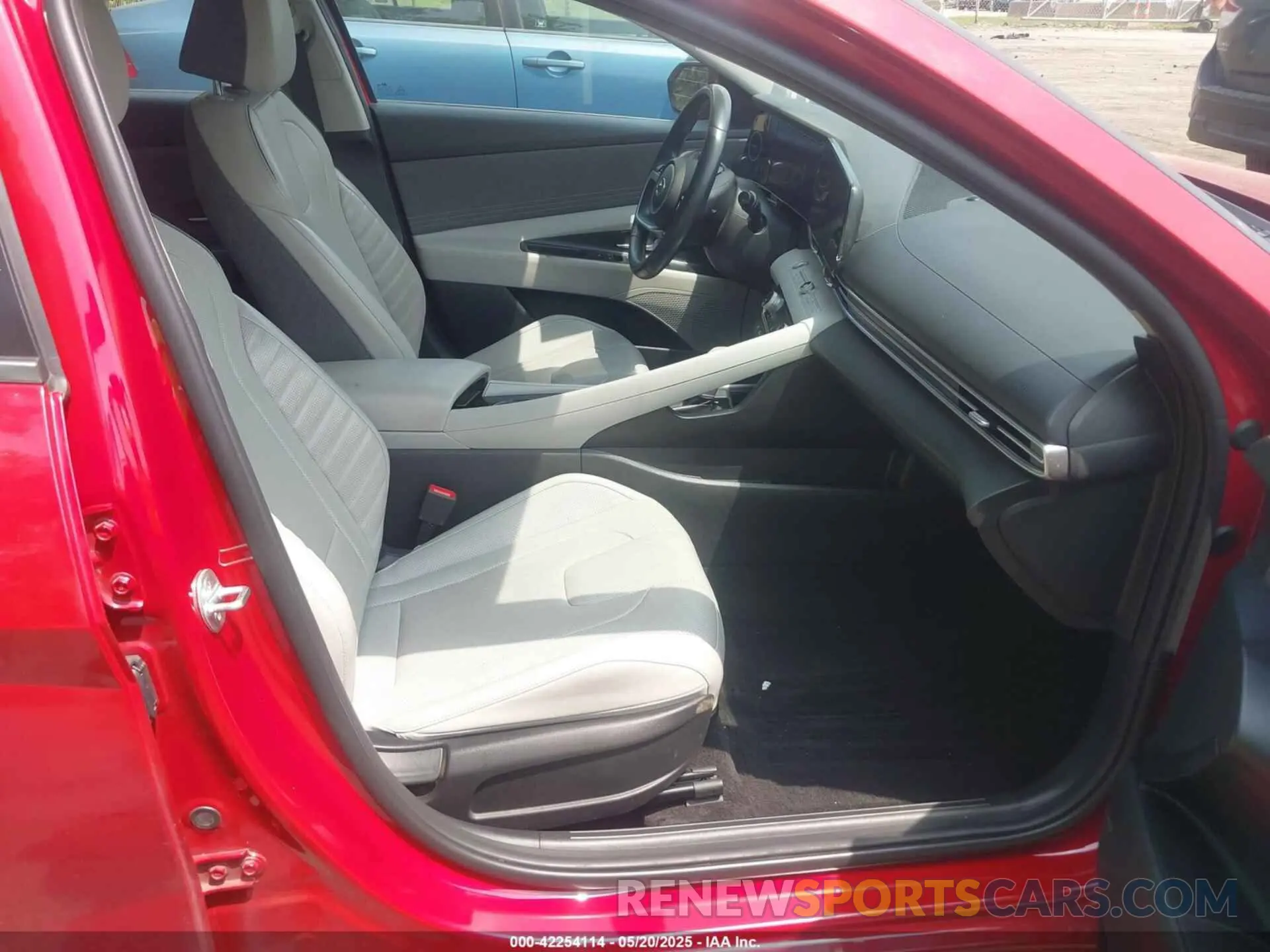 5 fotografías del automóvil dañado KMHLP4AG7MU157692 HYUNDAI ELANTRA 2021